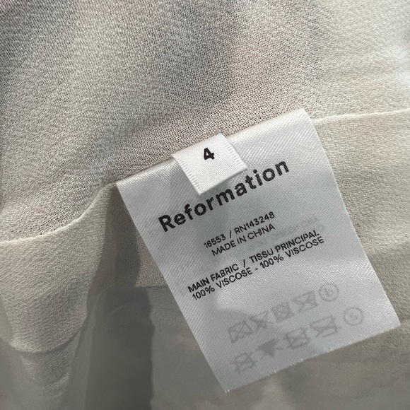 WORN ONCE! Reformation Sundress: Size 4 - Picture 3 of 3